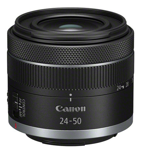 Canon RF 24-50mm F4.5-6.3 IS STM MILC Standard zoomlinse Sort