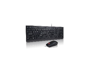 Lenovo 4X30L79922 tastatur Mus inkluderet Universel USB QWERTY Sort