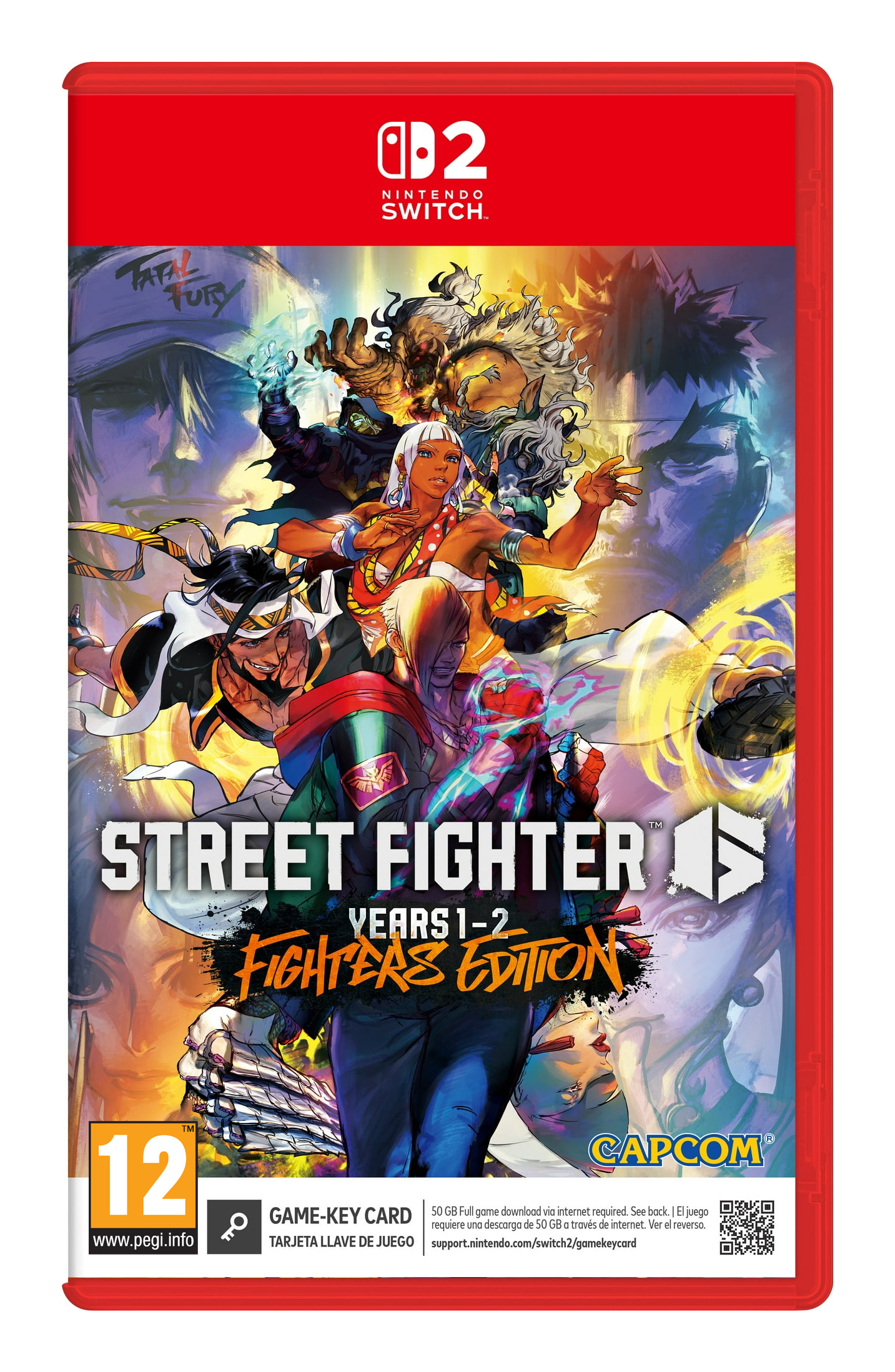 Nintendo Street Fighter 6: Year 1-2 Fighters Edition (Switch 2) Flersproget Nintendo Switch 2