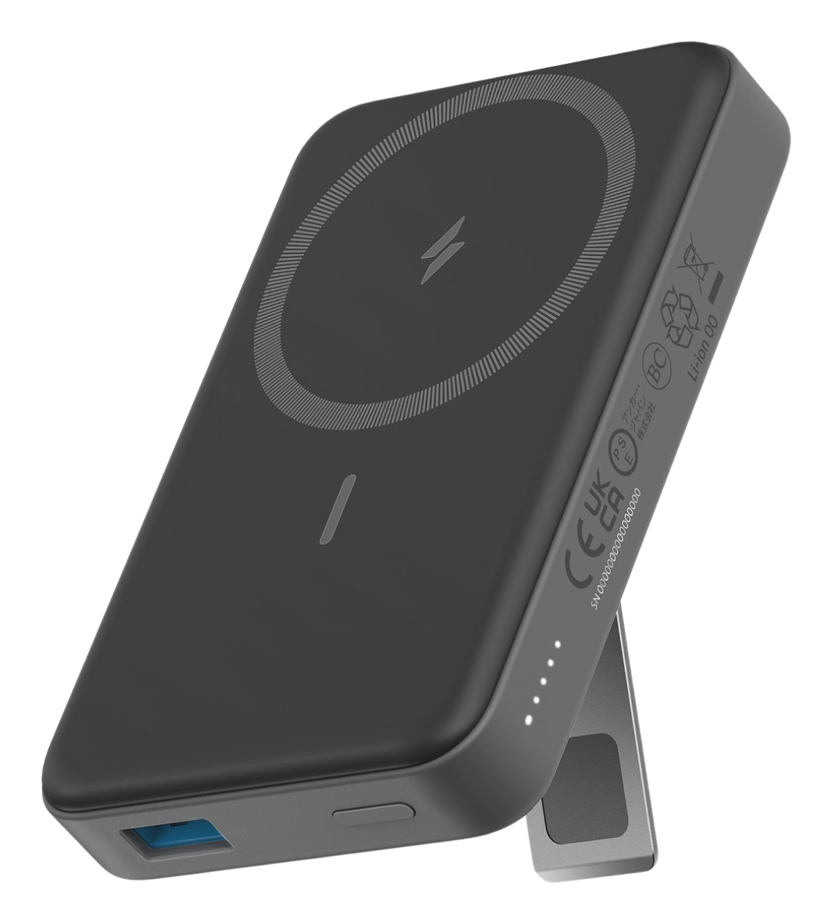 Anker 633 10000 mAh Trådløs opladning Sort