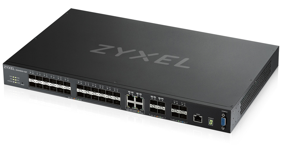 Zyxel XGS4600-32F Administreret L3 Sort