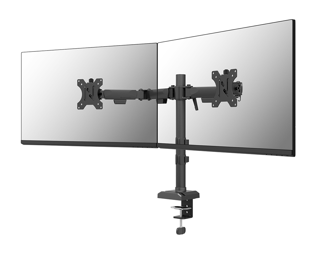 Neomounts DS60-600BL2 skærmbeslag og -stativer 81,3 cm (32") Skrivebord Sort