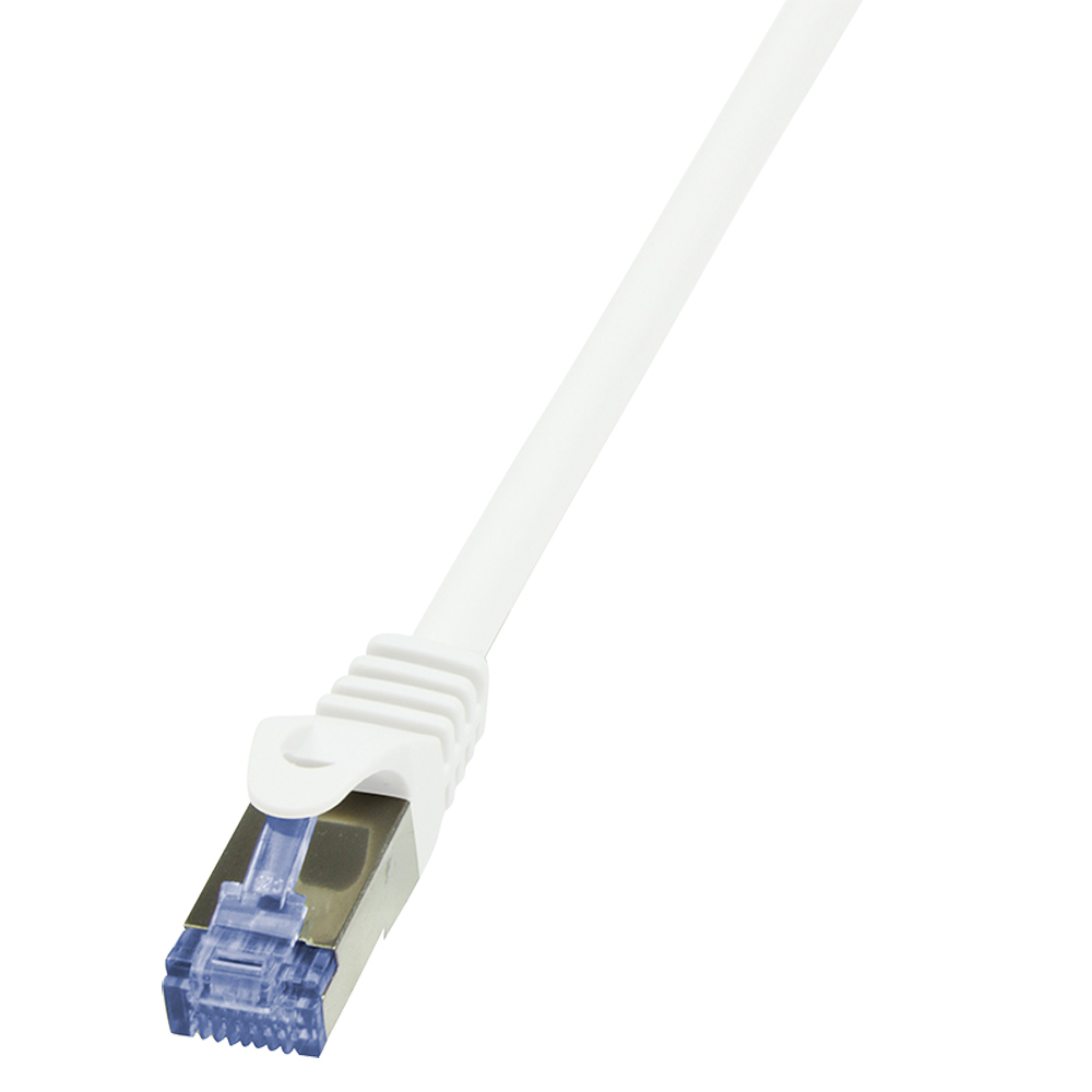LogiLink 30m Cat.6A 10G S/FTP netværkskabel Hvid Cat6a S/FTP (S-STP)
