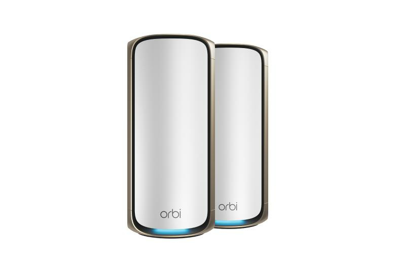 NETGEAR Orbi 970 Series Quad-Band WiFi 7, 2-Pack Quad-band (2.4 GHz / 5 GHz-1 / 5 GHz-2 / 6 GHz) Wi-Fi 6 (802.11ax) Grå 3 Intern