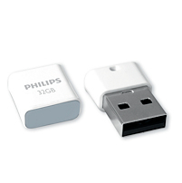 Philips FM32FD85B USB-nøgle 32 GB USB Type-A 2.0 Hvid