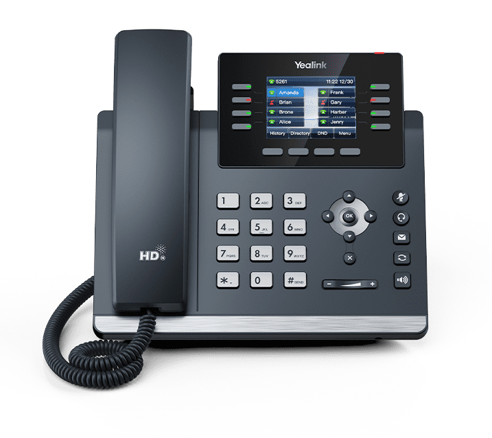 Yealink SIP-T44U IP-telefon Grå 8 Linier LCD Wi-Fi