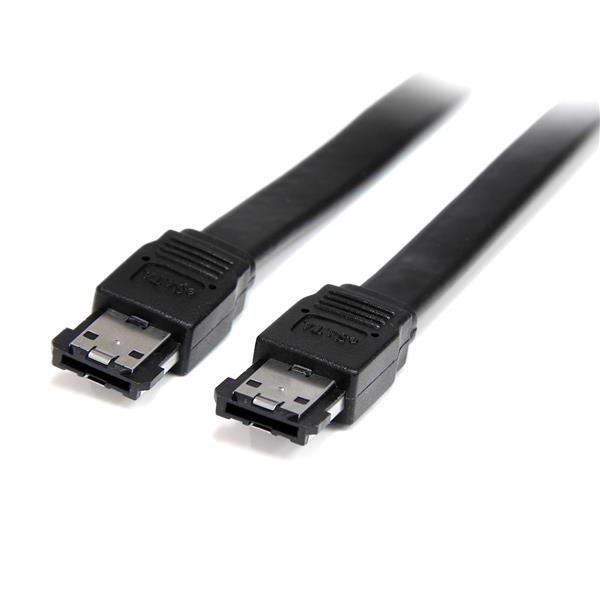 StarTech.com ESATA3 SATA-kabel 0,9 m eSATA Sort