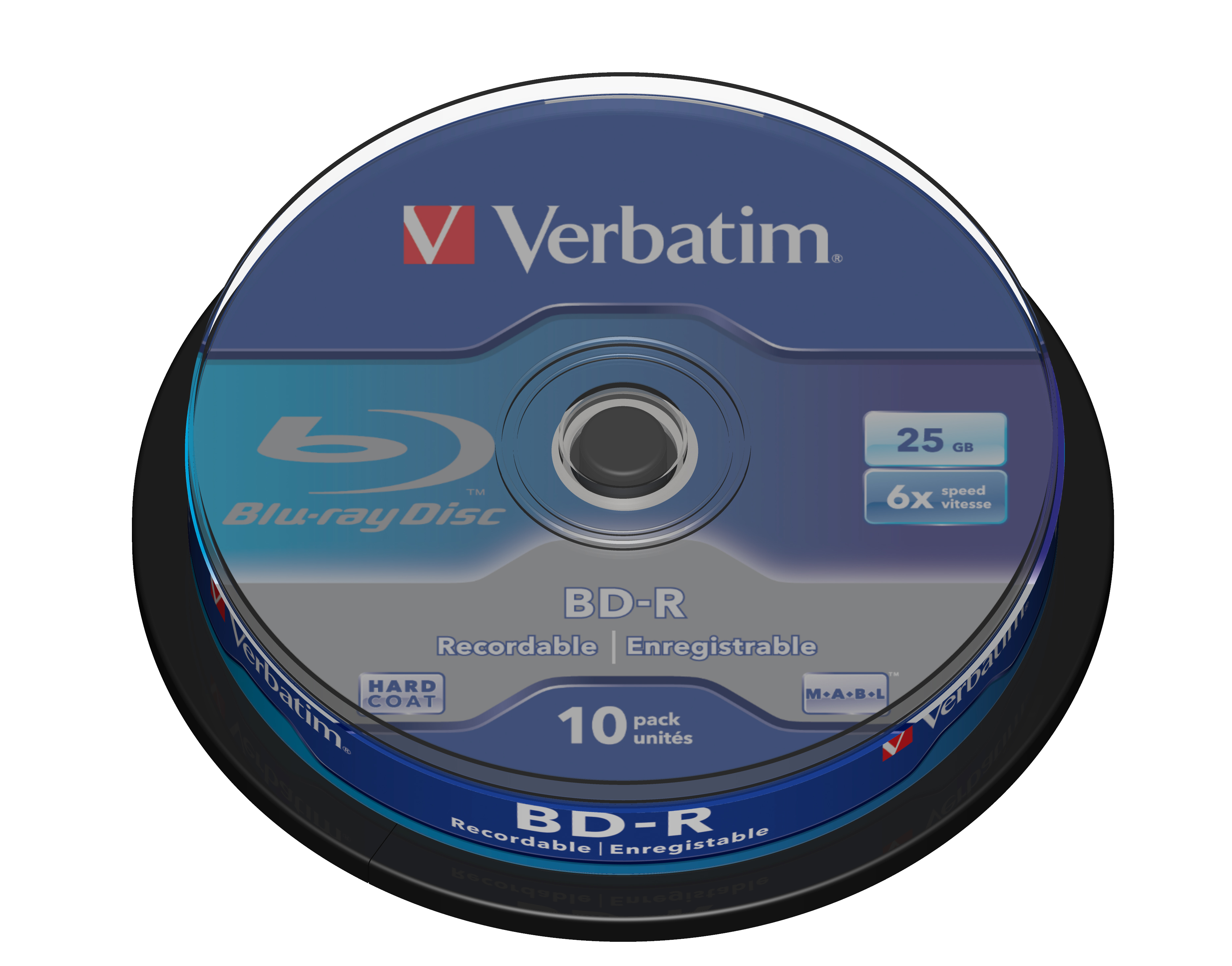 Verbatim BD-R SL 25GB 6 x 10 Pack Spindle 10 stk