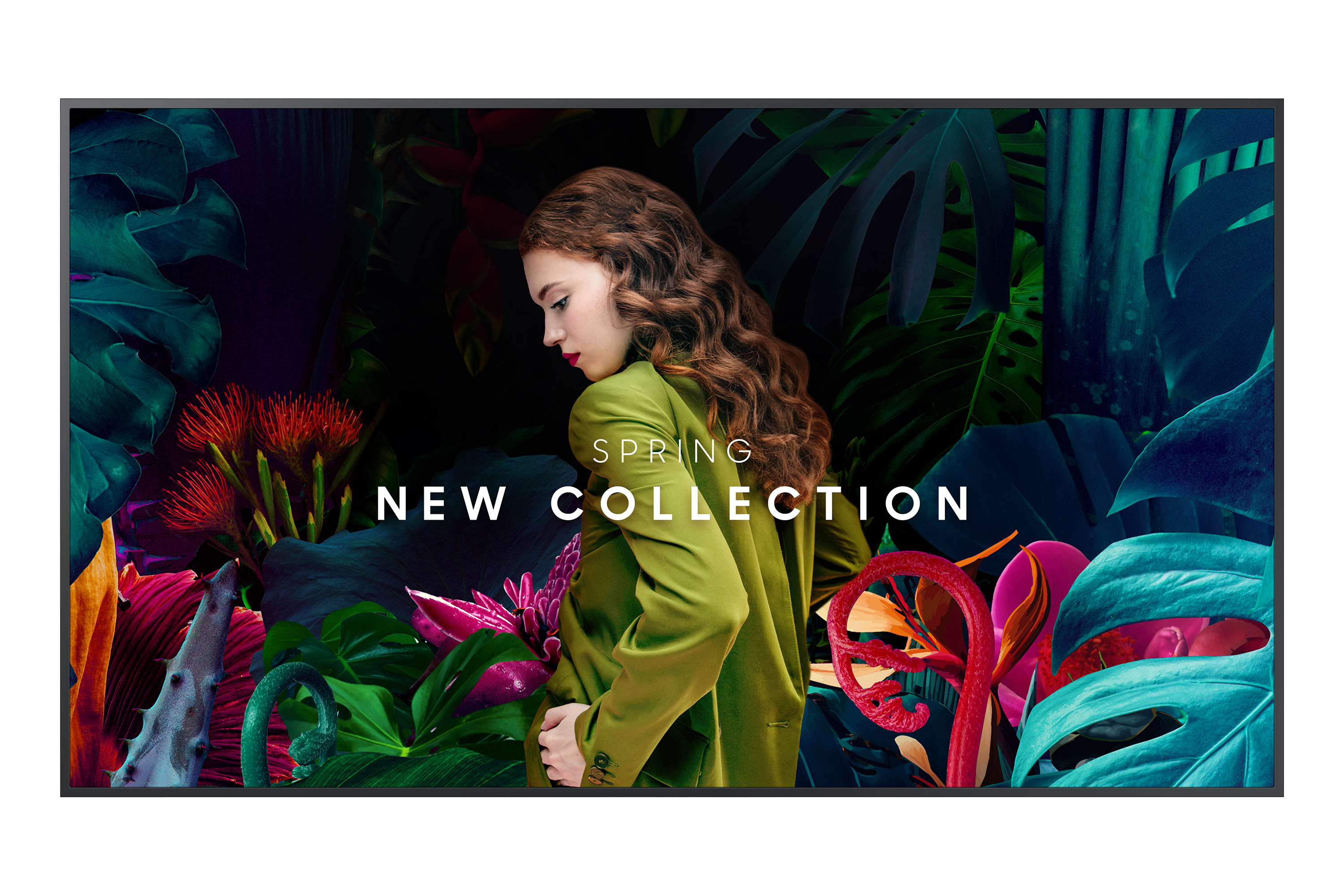 Samsung QB75C-N Digital fladpaneldisplay 190,5 cm (75") LED 350 cd/m² 4K Ultra HD Sort Indbygget processer Tizen 7.0 16/7