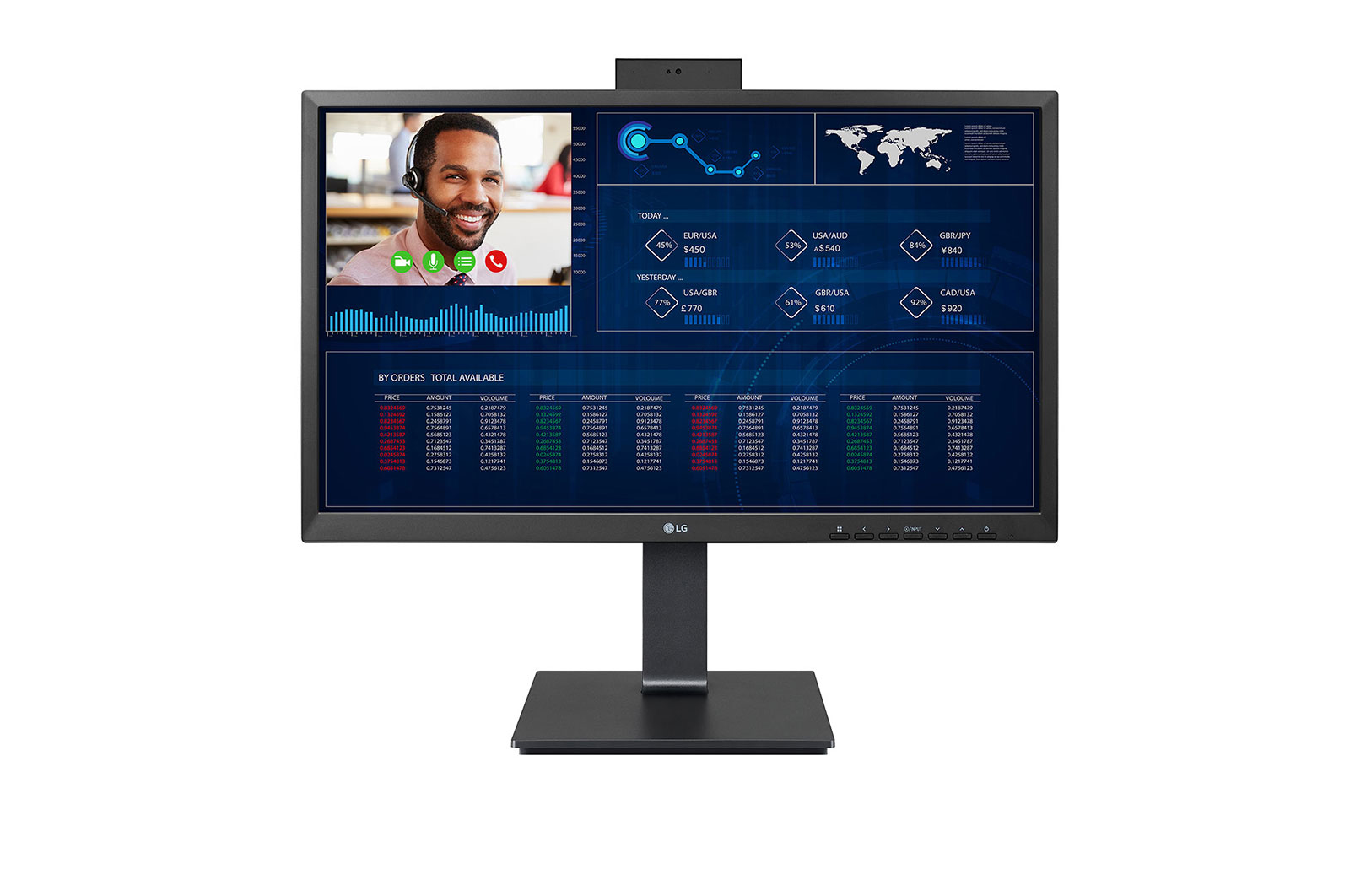 LG 24CQ651I-6P All-in-One PC Intel® Celeron® J4105 61 cm (24") 1920 x 1080 pixel All-in-One thin client 4 GB DDR4-SDRAM 16 GB HDD Wi-Fi 4 (802.11n) Hvid