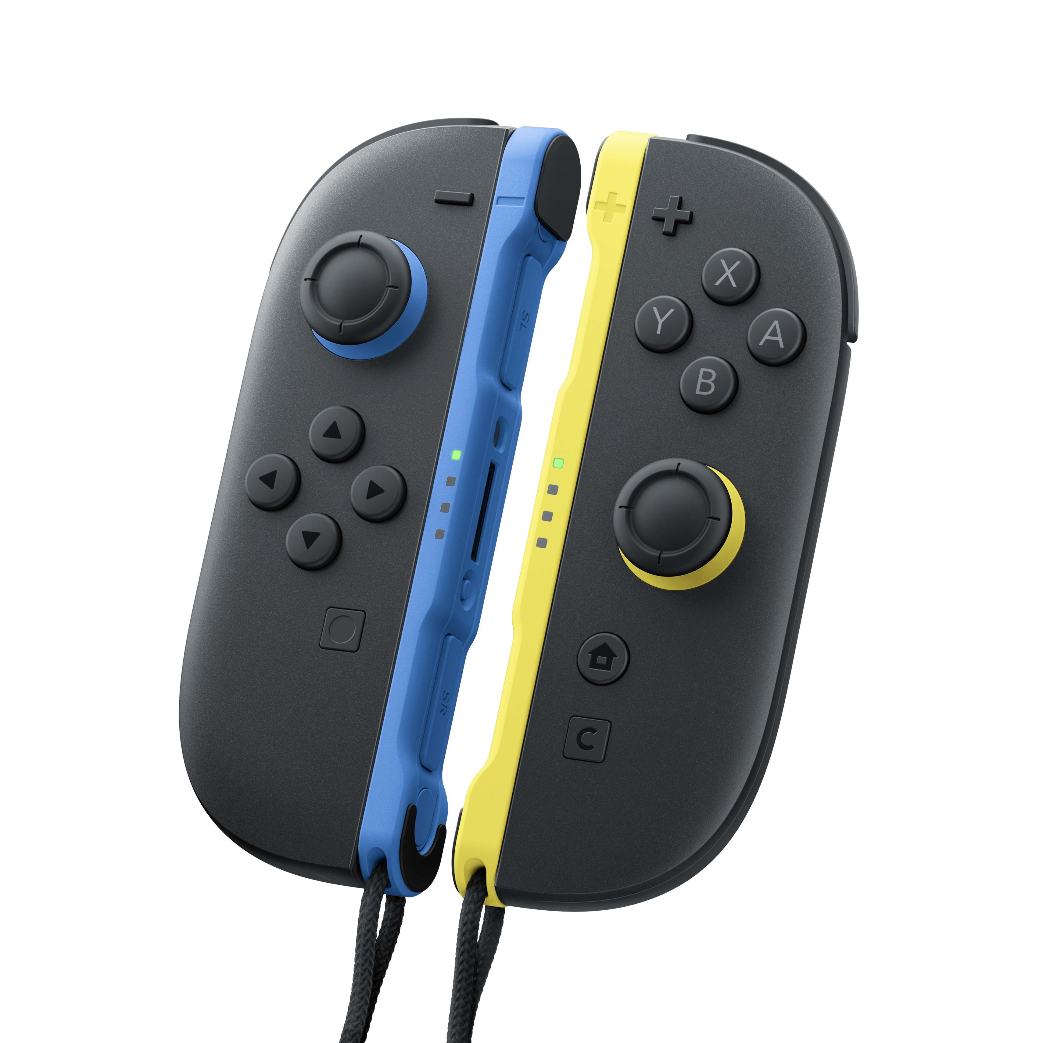 Nintendo Joy-Con 2 Sort, Blå, Gul Bluetooth Gamepad Analog/digital Nintendo Switch 2
