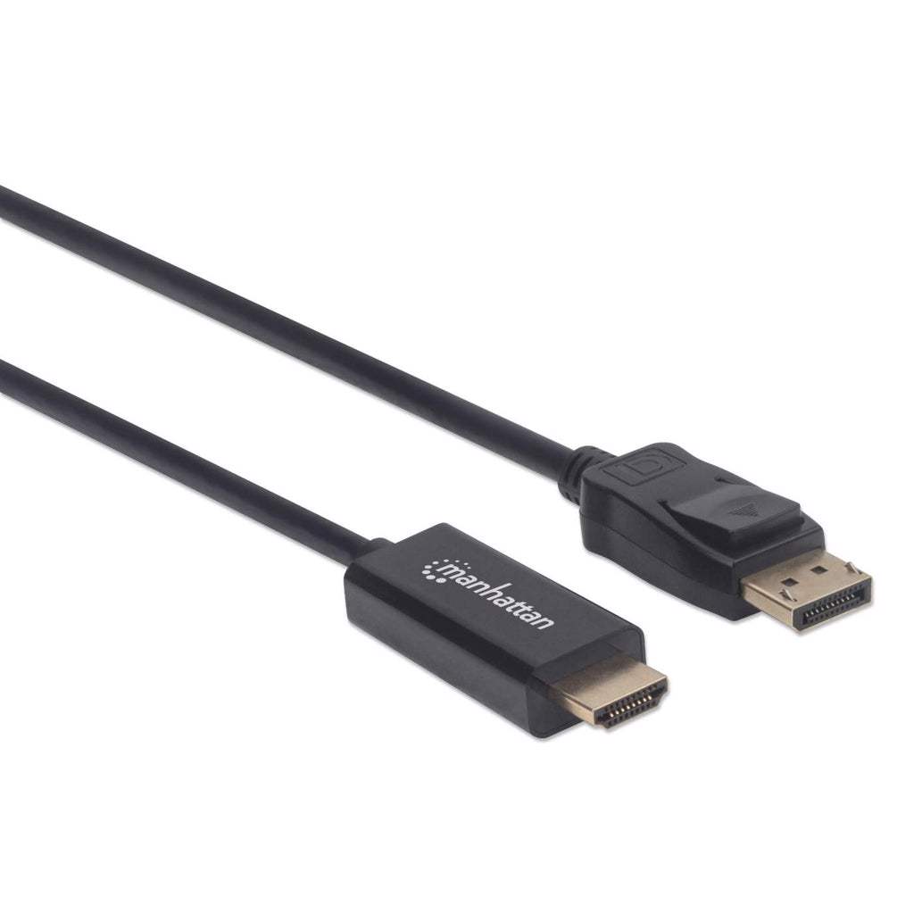 Manhattan 152662 videokabel adapter 1 m DisplayPort HDMI Sort