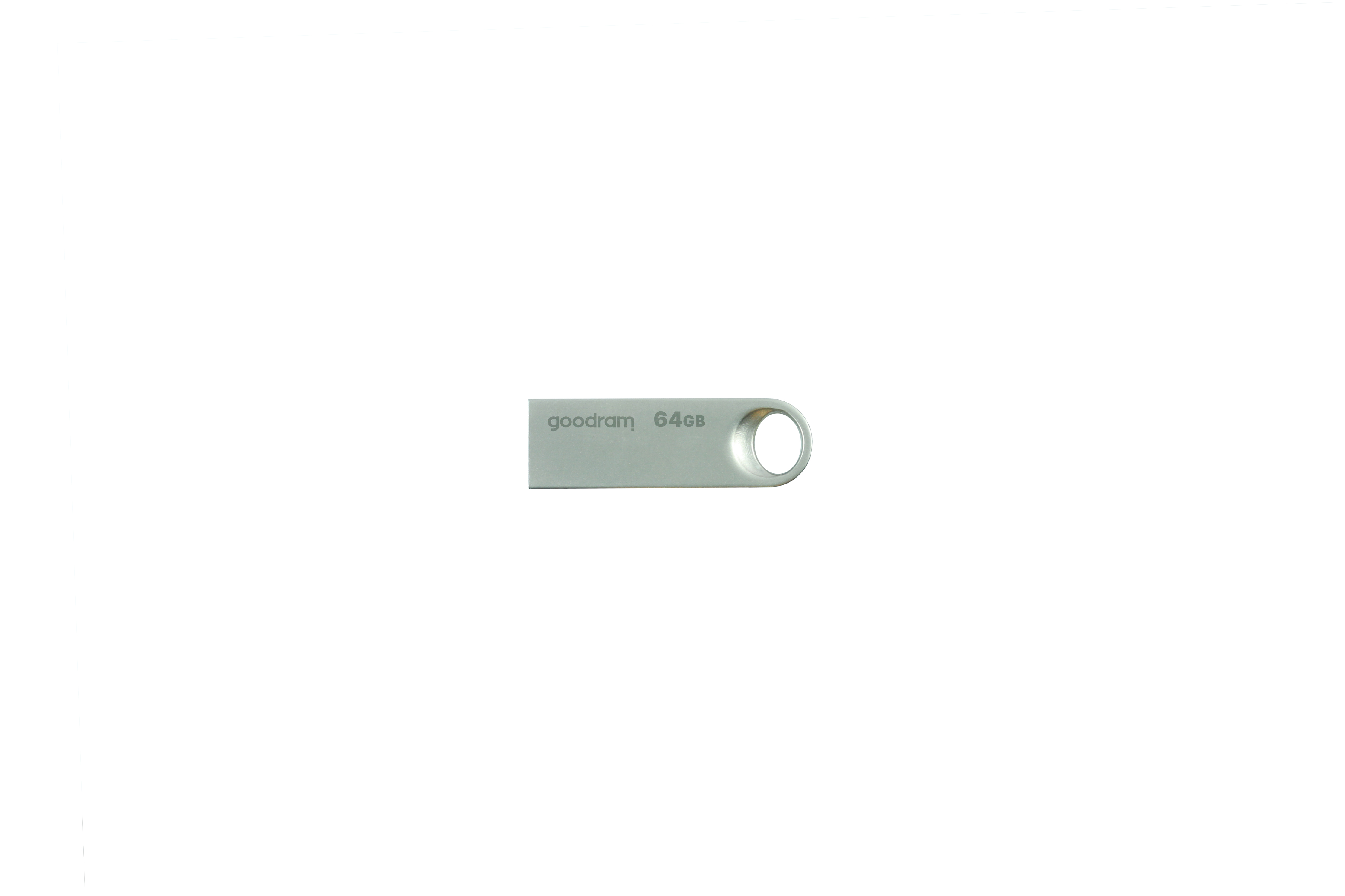 Goodram USB UNO3-0640S0R11 USB-nøgle 64 GB USB Type-A 3.2 Gen 1 (3.1 Gen 1) Sølv