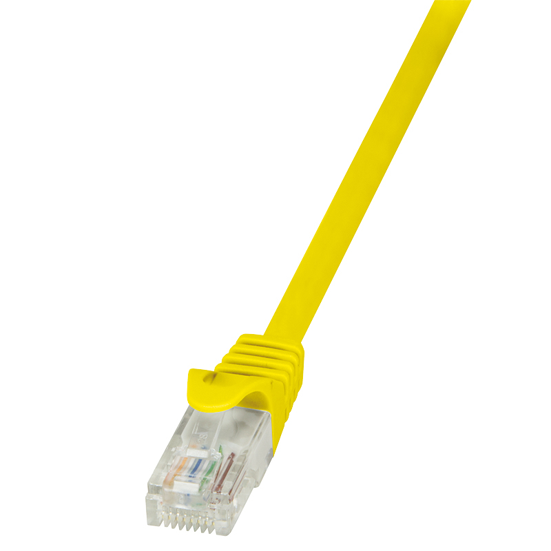 LogiLink 0.5m Cat.6 U/UTP netværkskabel Gul 0,5 m Cat6 U/UTP (UTP)