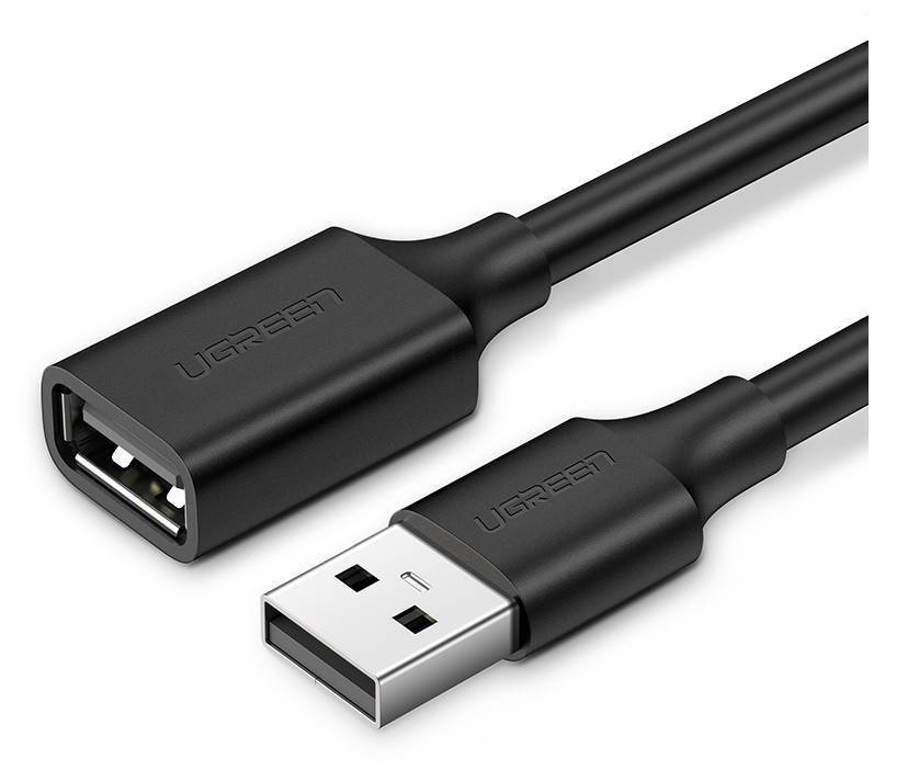 Ugreen US103 USB-kabel USB 2.0 0,5 m USB A 0,48 Gbit/sek. Sort