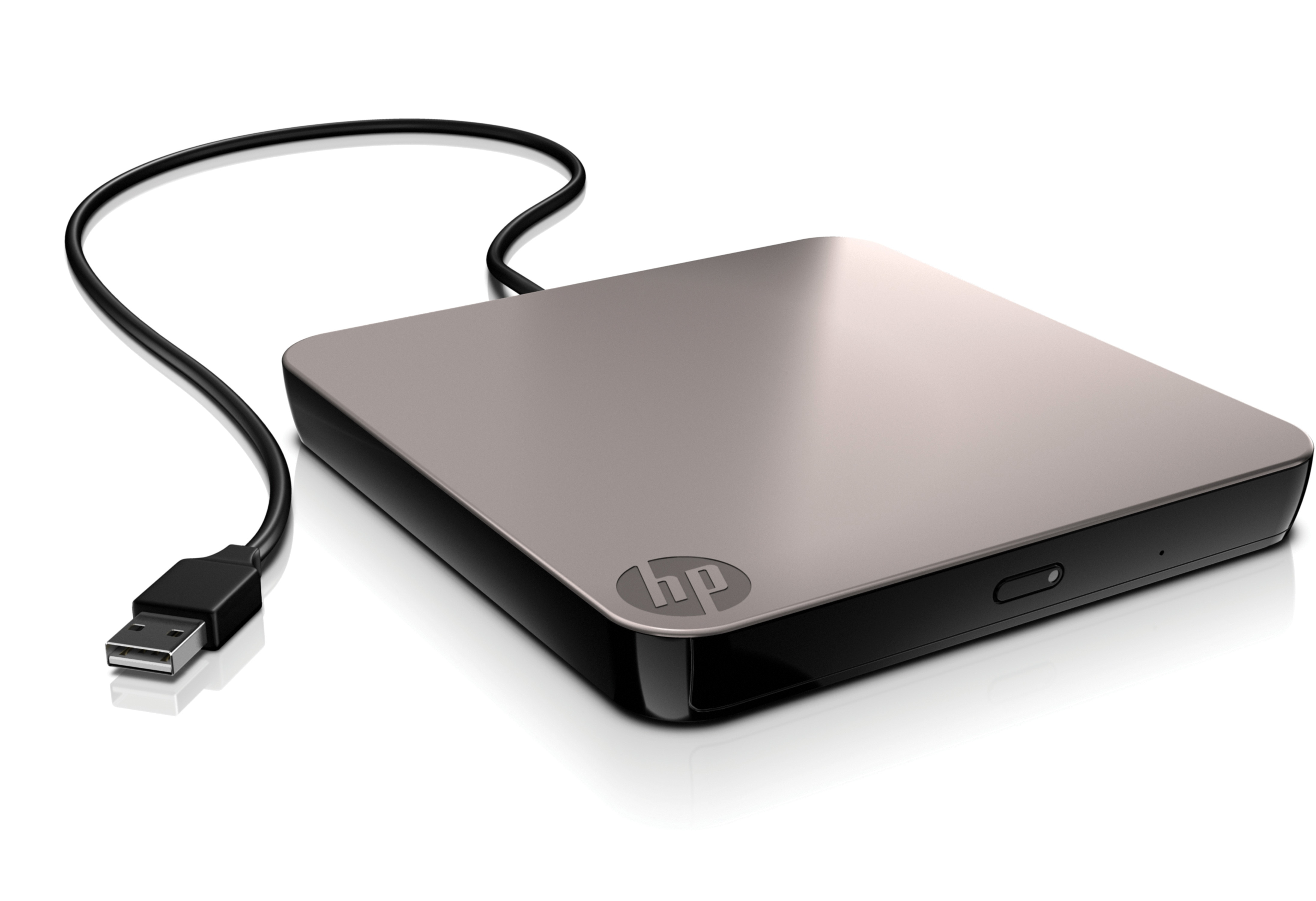 HP Mobile USB NLS DVD-RW Drive optisk diskdrev DVD±RW Sort