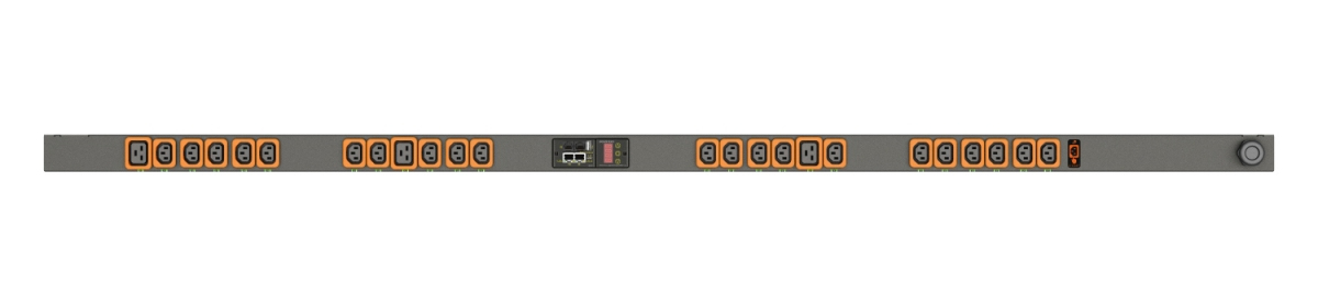 Vertiv Geist GU30007L strømforsyningsenhed (PDU) 24 AC stikkontakt(er) 0U Sort