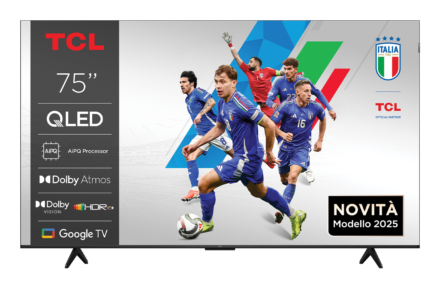 TCL P79K 75P79K TV 190,5 cm (75") 4K Ultra HD Smart TV Wi-Fi Metallic 450 cd/m²
