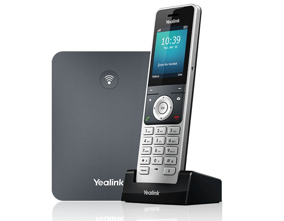 Yealink W76P IP-telefon Grå 20 Linier TFT