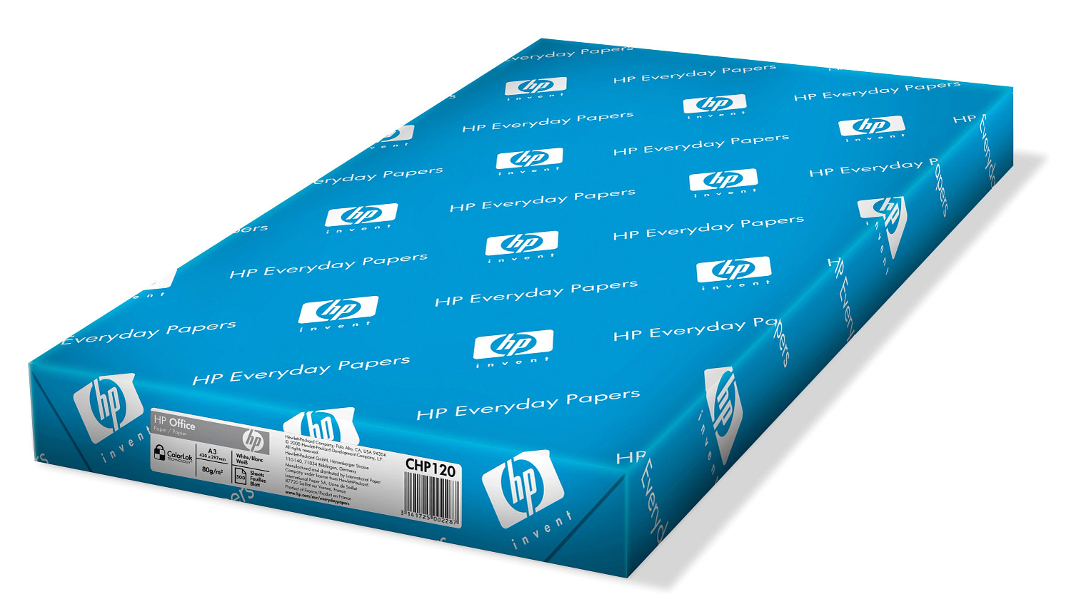 HP kontorpapir, 500 ark/A3/297 x 420 mm