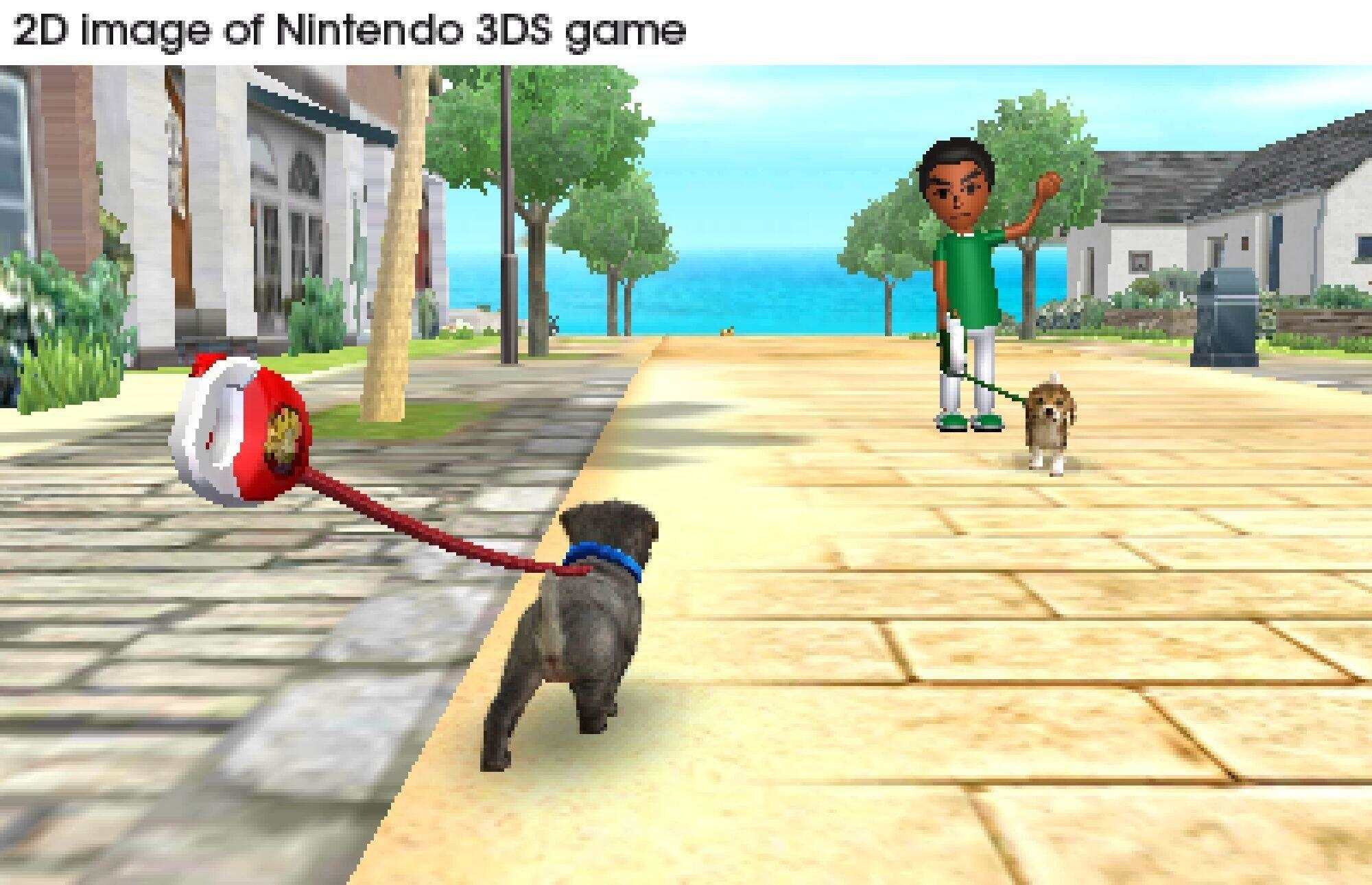 Nintendo Nintendogs + Cats Caniche Toy - Selects Vælger Tysk, Engelsk, Spansk, Fransk, Italiensk, Hollandsk, Portugisisk, Russisk Nintendo 3DS