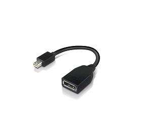 Lenovo 4X90L13971 DisplayPort kabel Mini DisplayPort Sort