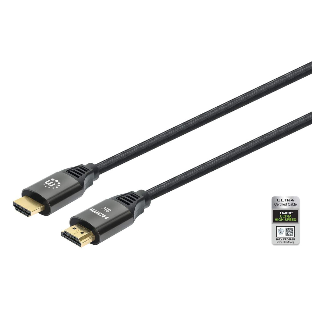 Manhattan 355957 HDMI-kabel 3 m HDMI Type A (Standard) Sort