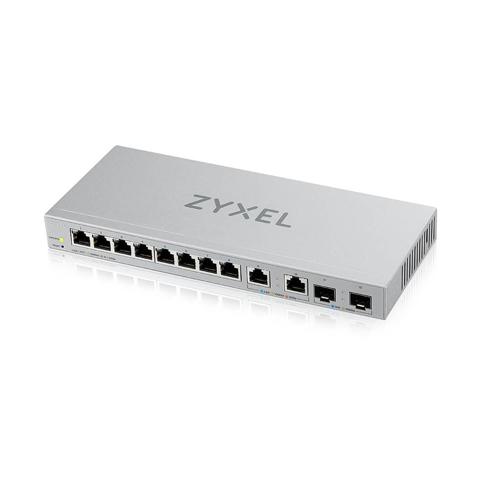 Zyxel XGS1210-12-ZZ0102F netværksswitch Administreret Gigabit Ethernet (10/100/1000) Grå