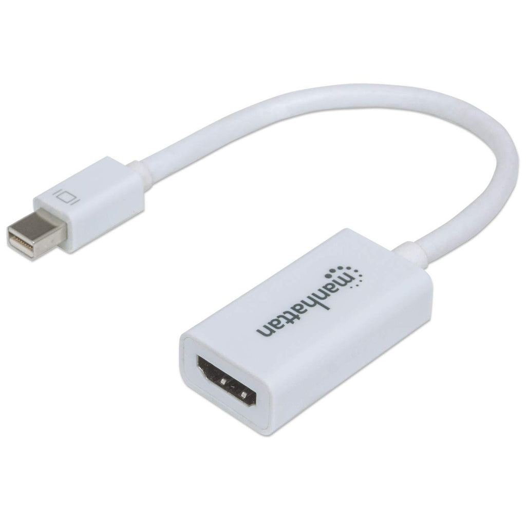 Manhattan 151399 videokabel adapter 0,17 m HDMI Type A (Standard) Mini DisplayPort Hvid