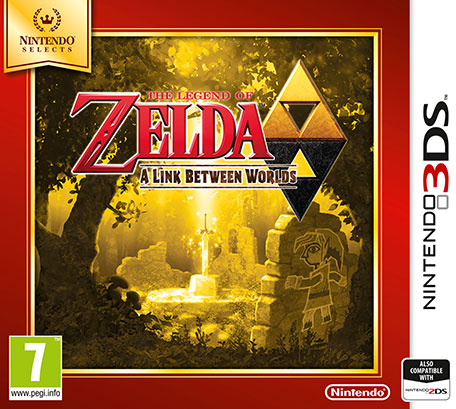 Nintendo The Legend of Zelda: A Link Between Worlds Vælger Tysk, Engelsk, Spansk, Italiensk Nintendo 3DS