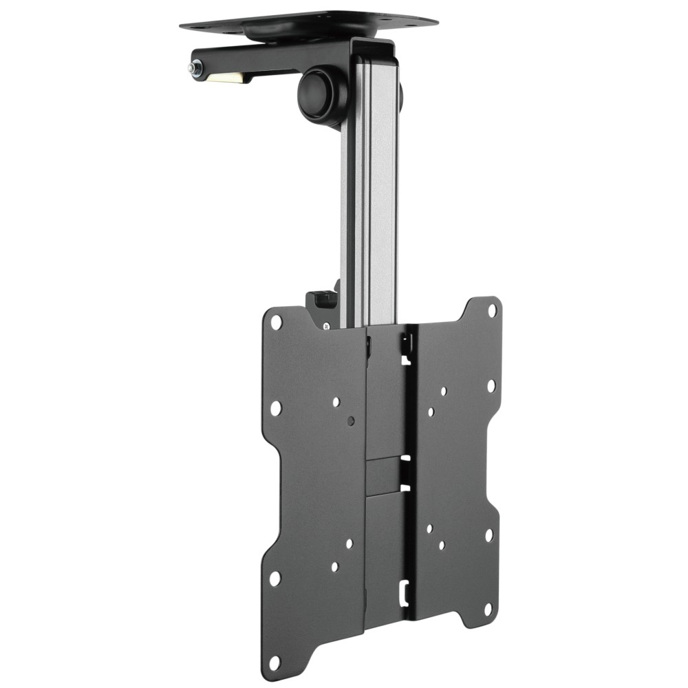 Techly ICA-CPLB 222 tv-beslag 94 cm (37") Sort, Sølv