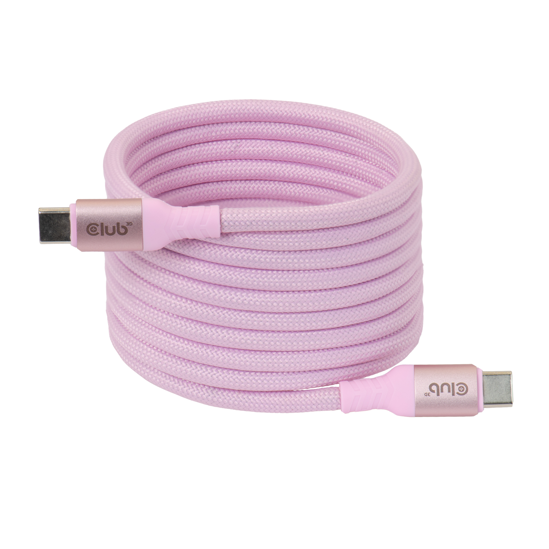 CLUB3D CAC-3031 USB-kabel USB 2.0 2 m USB C Lyserød