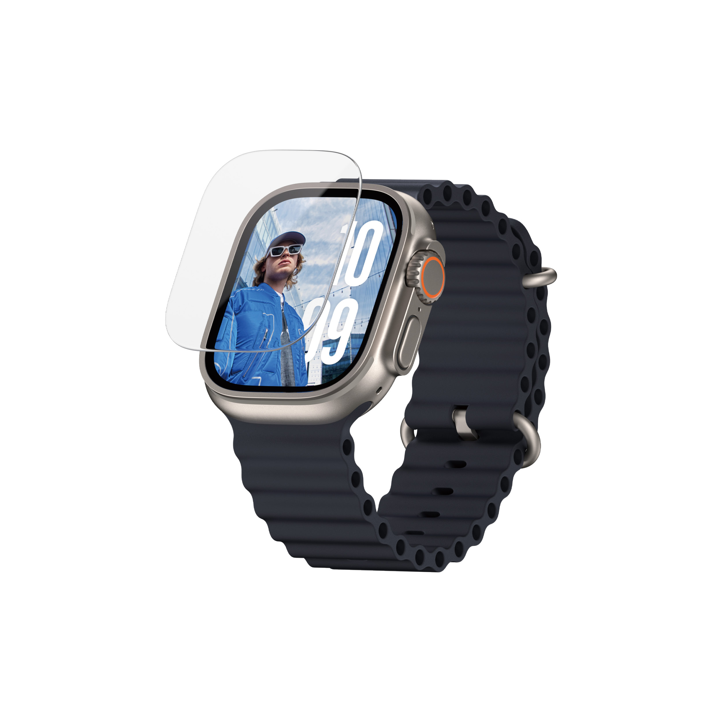 PanzerGlass ® Skærmbeskyttelse Apple Watch Ultra 2 | Ultra-Wide Fit