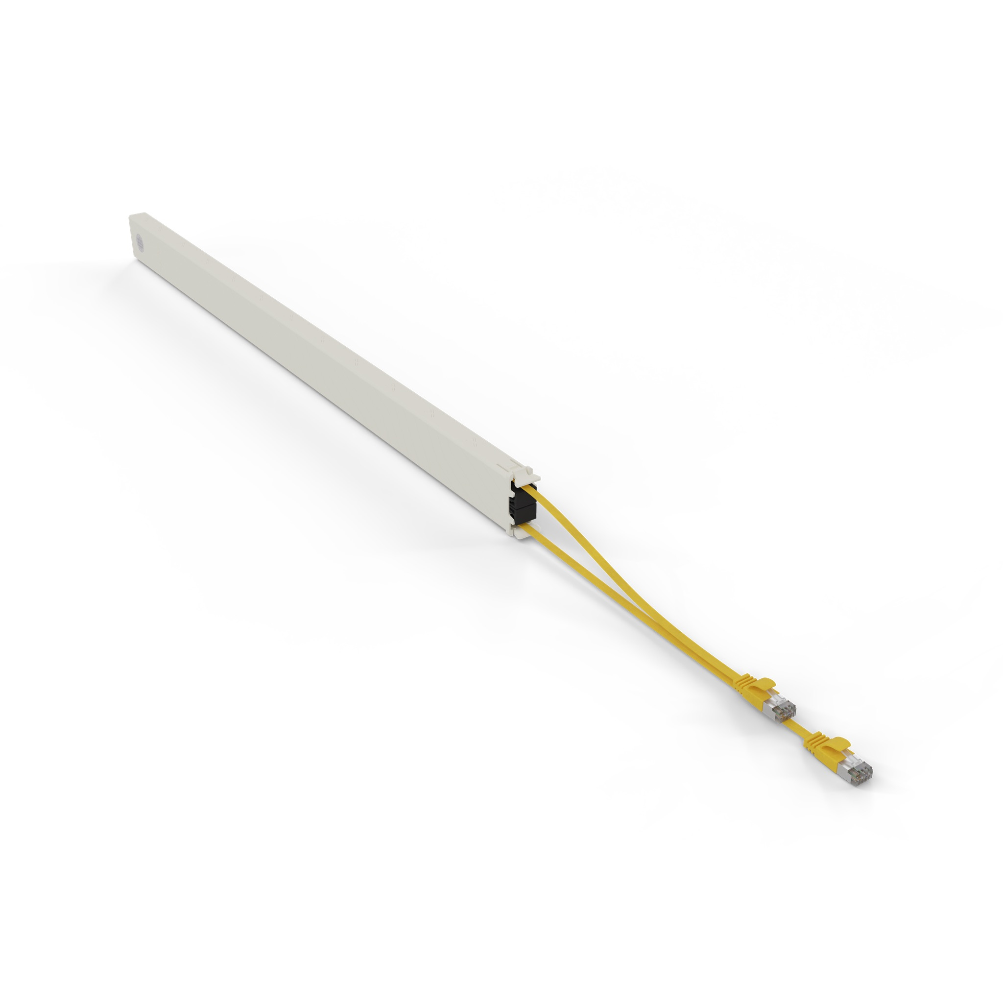 PATCHBOX CONE46STPYL netværkskabel Gul 2,5 m Cat6a U/FTP (STP)