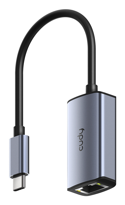 Cudy USB-C to Ethernet Adapter UE10C - Router - 1 Gbps interface-kort/adapter RJ-45