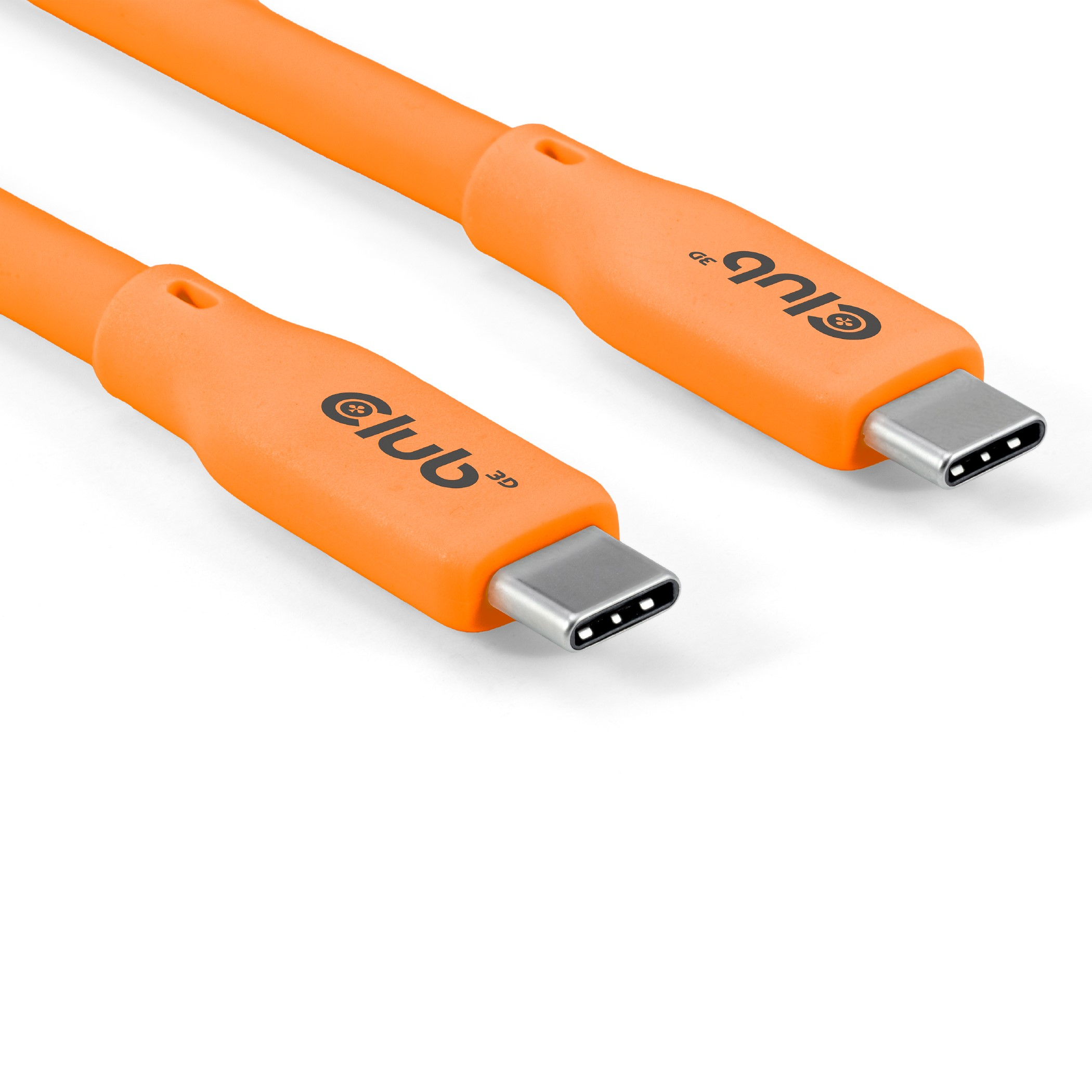 CLUB3D USB C cable orange