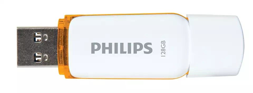 Philips FM12FD70B USB-nøgle 128 GB USB Type-A 2.0 Hvid