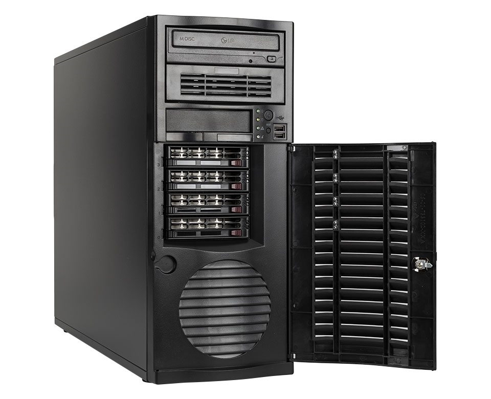 bluechip SERVERline T40317s server 1,92 TB Tower Intel® Xeon Silver 4410Y 2 GHz 32 GB DDR5-SDRAM 668 W