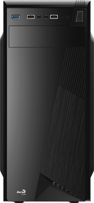 Aerocool CS‐1101 Midi Tower Sort