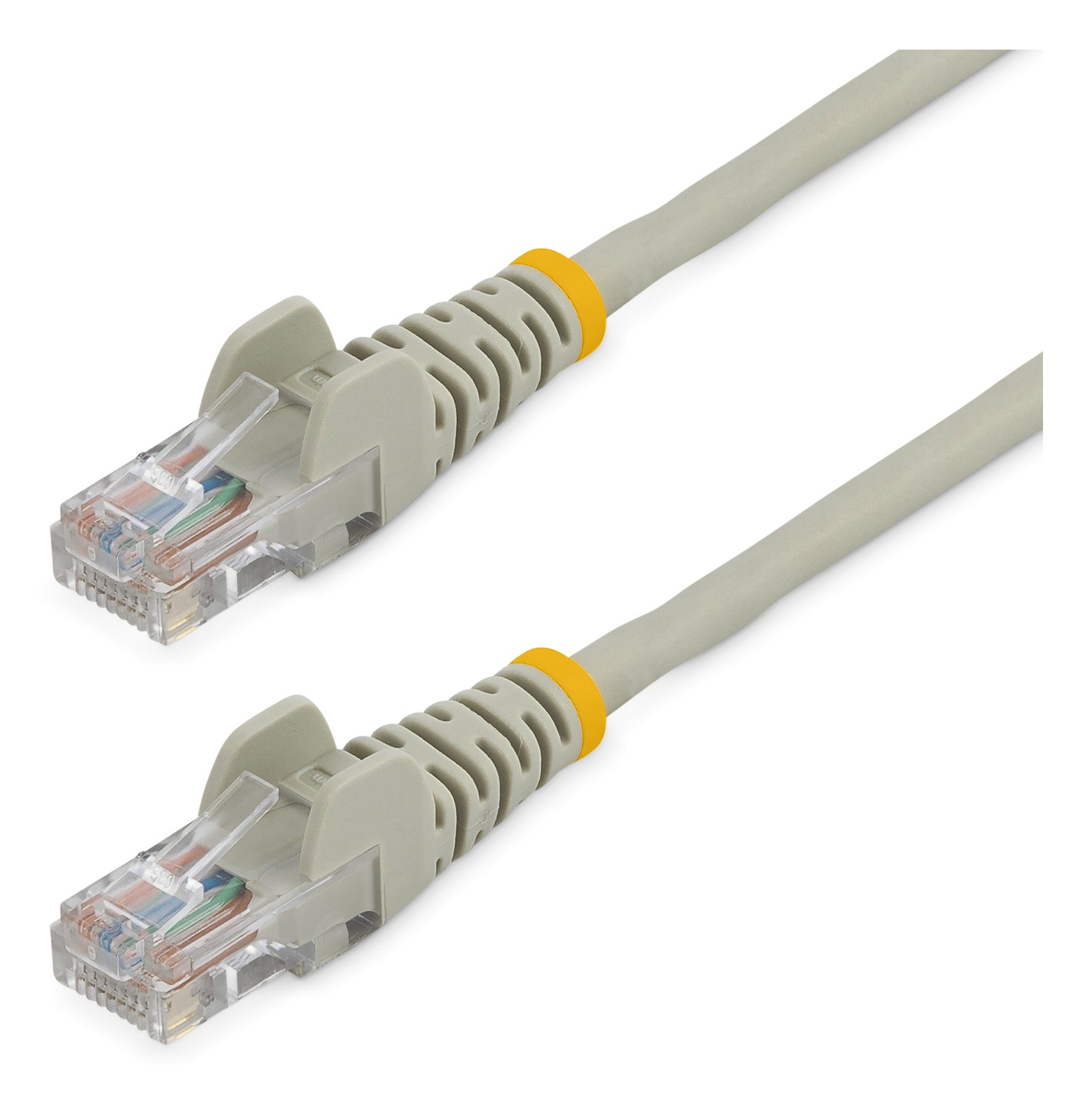 StarTech.com 45PAT2MGR netværkskabel Grå 2 m Cat5e U/UTP (UTP)
