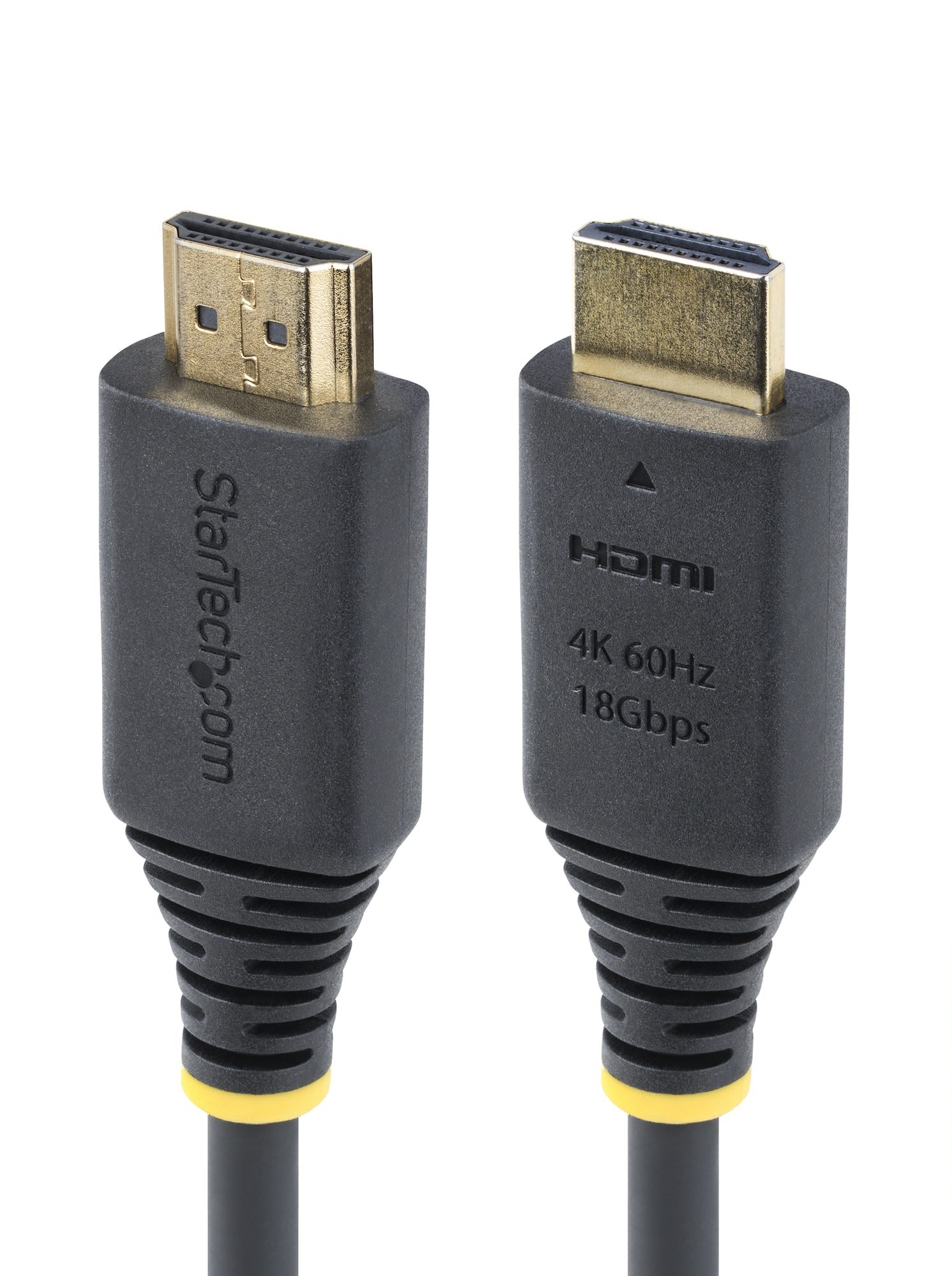 StarTech.com HDMI2-CABLE-4K60-8F HDMI-kabel 2,4 m HDMI Type A (Standard) Sort