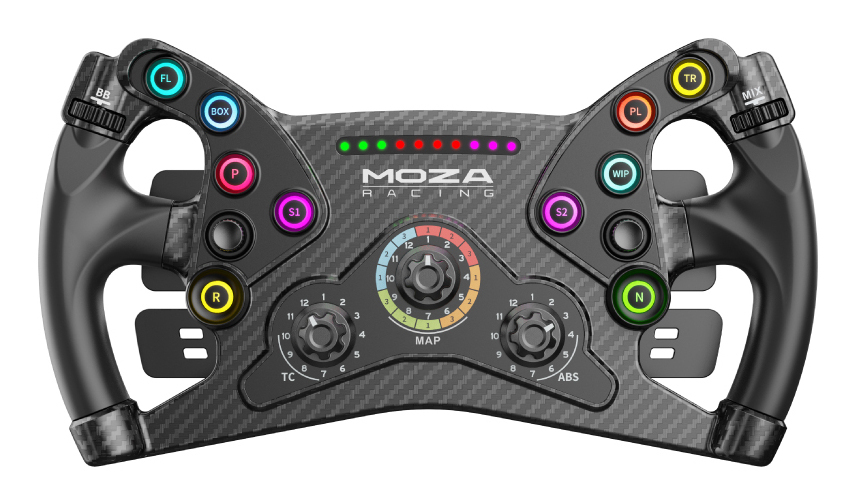 Moza Racing RS047 spil-controller Sort Rat PC