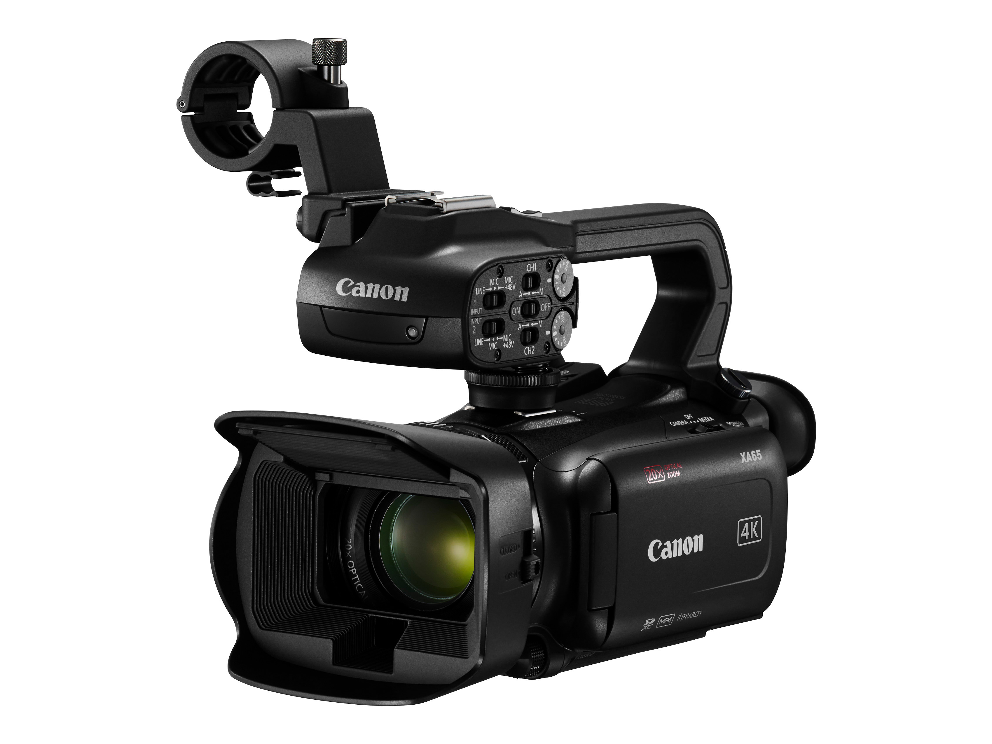Canon XA65 Håndholdt/skulder videokamera 21,14 MP CMOS 4K Ultra HD Sort