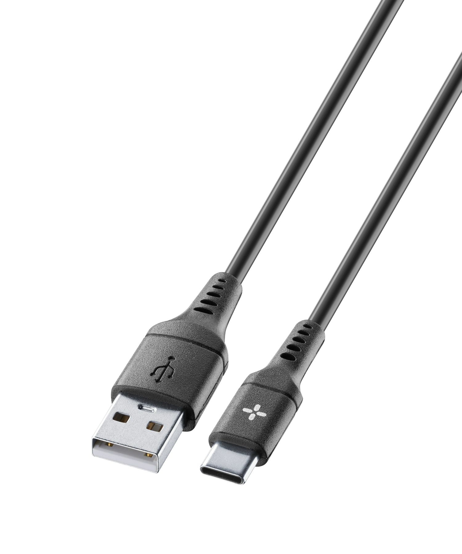 PLOOS PLUSBDATAATC1MK USB-kabel 1,2 m USB A USB C Sort