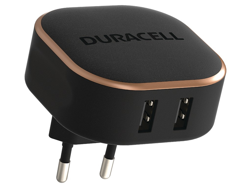 Duracell DRACUSB14-EU oplader til mobil enhed Sort