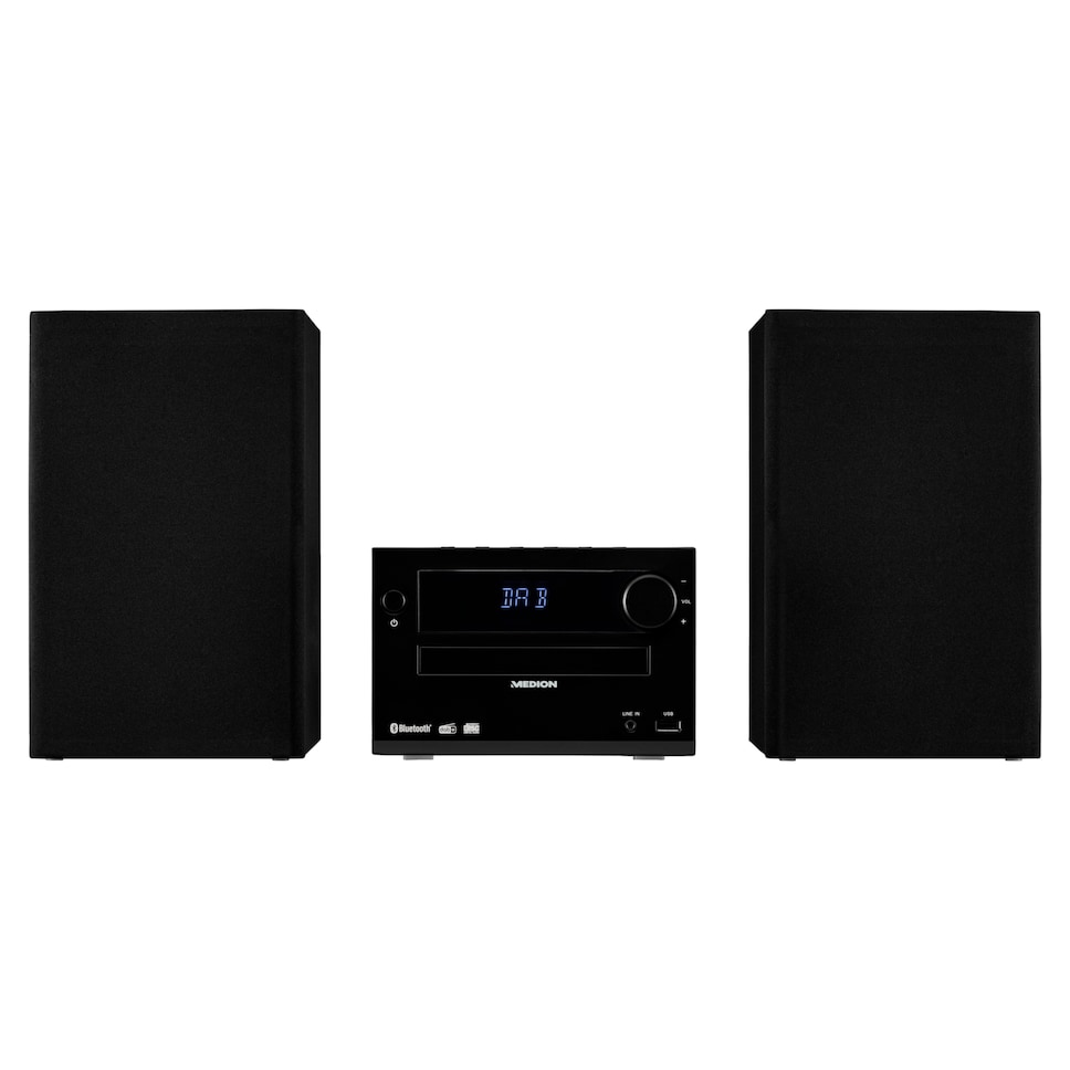 MEDION LIFE E64482 Home audio micro system 30 W Sort