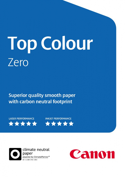 Canon Top Colour Zero FSC printpapir A4 (210x297 mm) 500 ark Hvid