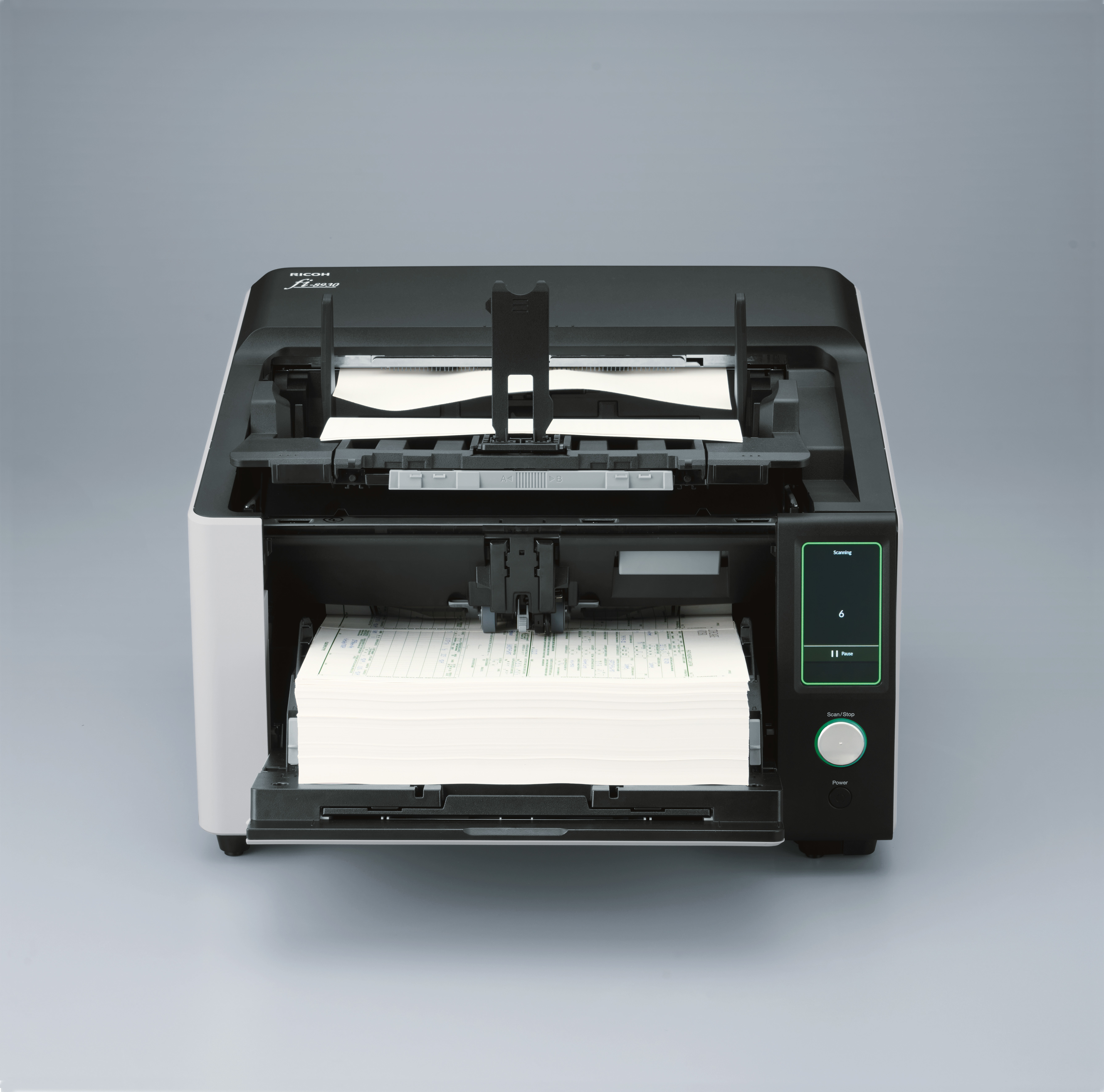 Ricoh fi-8930 ADF-scanner 600 x 600 dpi A3 Sort, Grå
