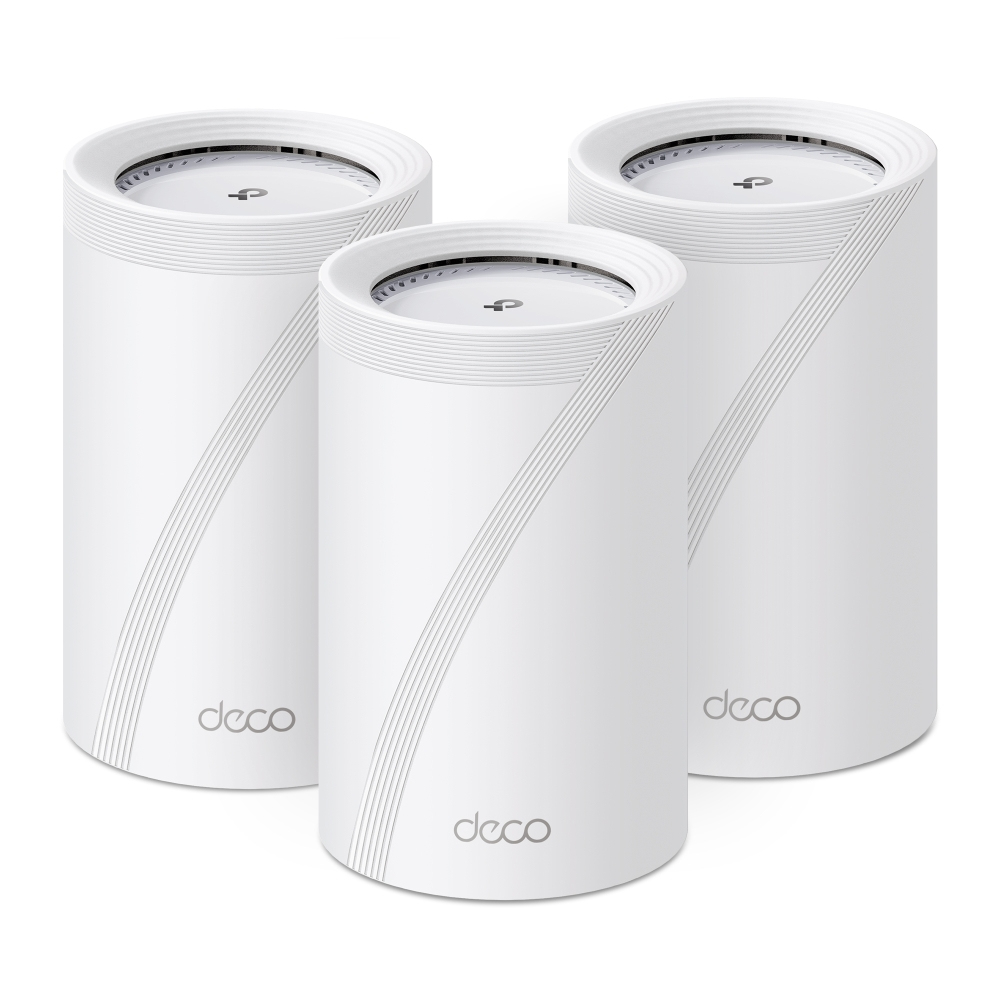 TP-Link Deco BE68 (3-pack) Tri-band (2,4 GHz/5 GHz/6 GHz) Wi-Fi 7 (802.11be) Hvid Intern