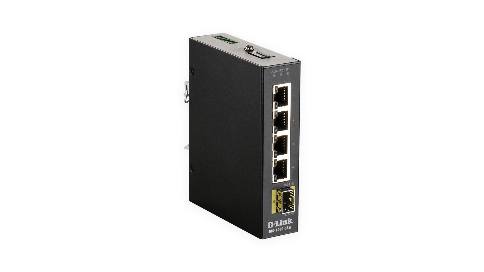 D-Link DIS‑100G‑5SW Ikke administreret L2 Gigabit Ethernet (10/100/1000) Sort